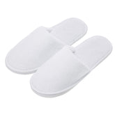 AhfuLife Spa Slippers 5 Pairs of Hotel Slippers, Disposable Slippers Closed-Toe Slippers, Guest Slippers, Non-slip Slippers for Guest, House Slippers Unisex, Wedding, Party, Travel, Bedroom
